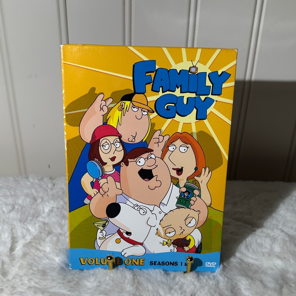 Family Guy Volume One DVD Set - Yellow and Blue